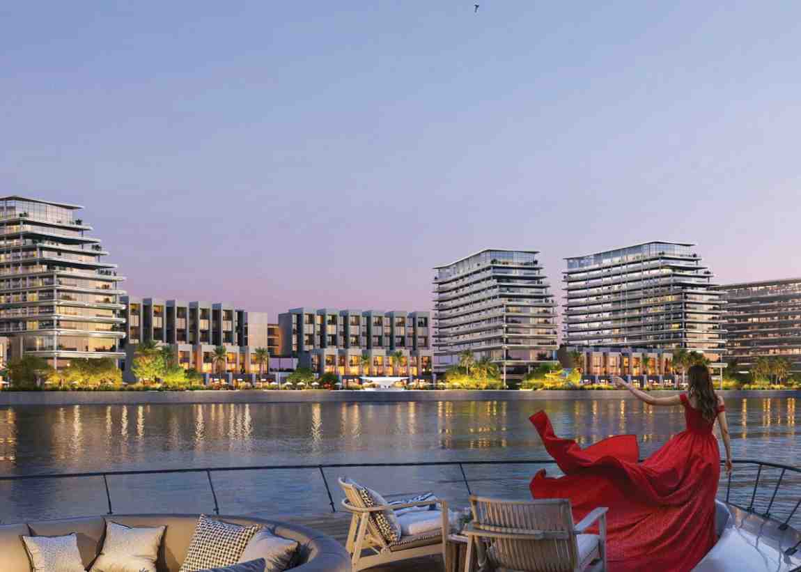 The Terraces garden villas render at Sobha City Abu Dhabi